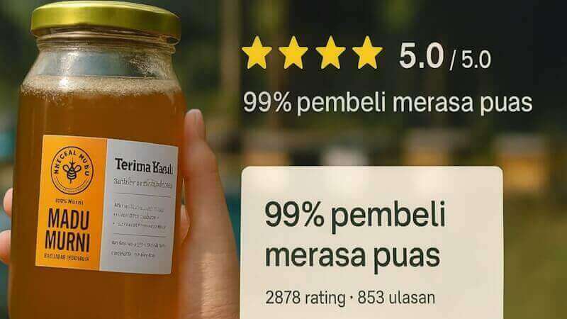 Rebepal Madu: Belanja Madu Murni dari Peternak Lokal