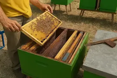 Honeycomb siap ditiris